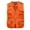 Saffron, variant on CCRFTGI Vest for Men Casual Lightweight Outdoor Fishing Work Safari Travel Hiking Running Golf Photo Sleeveless Cargo Vest Jacket Multi Pockets Saffron L