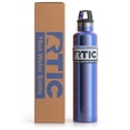 thumbnail image 2 of RTIC 26 oz Vacuum Insulated Water Bottle, Metal Stainless Steel Double Wall Insulation, BPA Free Reusable, Leak-Proof Thermos Flask for Hot and Cold Drinks, Travel, Sports, Camping, Pacific, 2 of 5