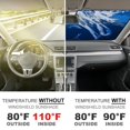 WGOD Mountain Snow Blue Sky Funny Windshield Sun Shade Winter Car