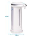 thumbnail image 2 of Dispensador de jabón inteligente para manos, inducción automática, prensa libre, inducción infrarroja, 1 unidad, 2 of 5