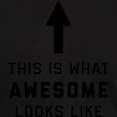 thumbnail image 3 of CafePress - This Is What Awesome Looks Like Dark T Shirt - Men's Classic Graphic Cotton T-Shirt, 3 of 4