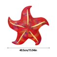 thumbnail image 2 of Starfish Stuffed Plush Toys, Cute Starfish Throw Pillow Starfish Animal Plushies, Ideal Christmas Birthday Valentines Soft Stuffed Toy Gifts for Kids and Adults, 2 of 3