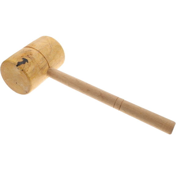 PAMINGONO Wood Mallet Hammer Wooden Hammer Rosewood 1Set