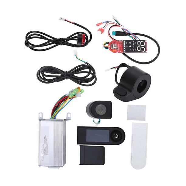 M365Pro Scooter Eléctrico 36V 350W Combinación Completa Scooter Controlador Eléctrico Tablero Bluetooth Acelerador Luz Delantera Luz Trasera Freno De Mano 7 Piezas Sweethay OD006431-00