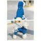 thumbnail image 3 of Billuyoard Chubasquero para mascotas de viaje Poncho impermeable para animales pequeños Chubasquero de 4 patas Type2 NO2, 3 of 6