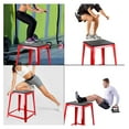 thumbnail image 4 of Plyometric Platform 12/18/20/24 Inch Fitness Exercise Jump Box Step for Fitting, Plyometric Jumping Exercise Training, 4 of 7