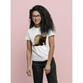 thumbnail image 2 of Cute Ferret T-Shirt Women -SPIdeals Designs, Female Medium, 2 of 4