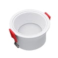 thumbnail image 1 of Focos LED empotrables antideslumbrantes regulables de 5 W para techo, focos de CA 85-265 V, blanco cálido de 3000 K, 1 of 8