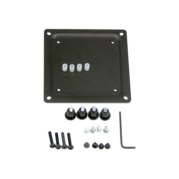 Ergotron - Mounting component (conversion plate) - for monitor - steel - black