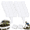 White, variant on Faux Imitation Stone Garden Edging Border, No Dig Landscape Edging for Lawn, Flower Bed, Yard Landscaping, DIY Decorative Stone Garden Fence for Outdoor Pathway Patio(Black)