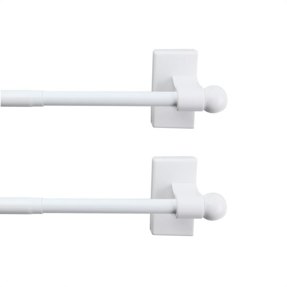 Magnetic Rod 7/16 inch 9-16 inch long ( Set of 2 ) - White