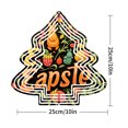 thumbnail image 7 of Stylish Metal Hanging Christmas Tree Wind Spinner - Colorful Fruit & Veggie Design with Rabbits Perfect for Garden Decor, 7 of 7