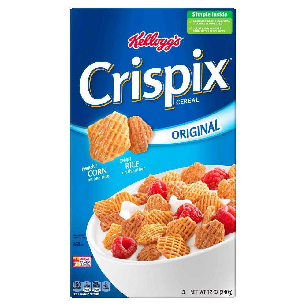 Kellogg's Crispix Original Cereal, 12 oz
