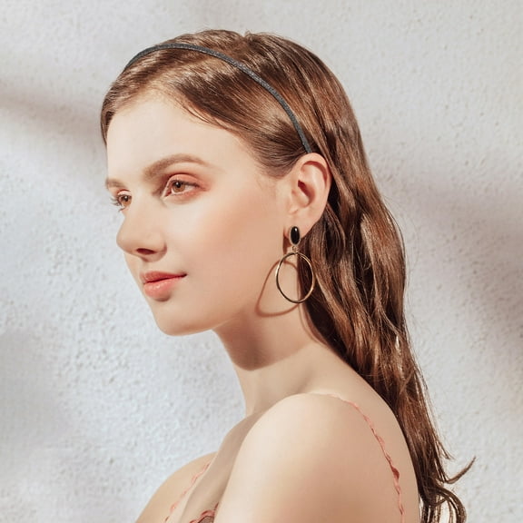 KONTONTY Vintage Headbands Assorted Color Comfortable Everyday Use 5Pcs