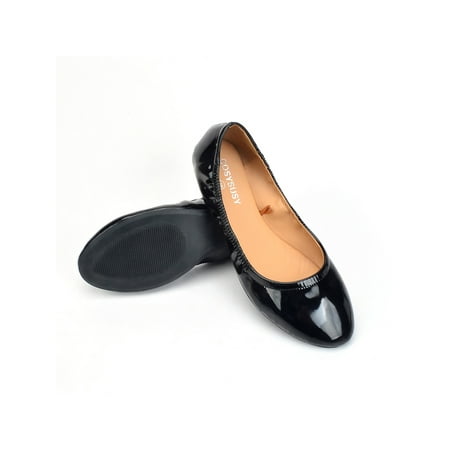 

Avamo Womne s Party Lightweight Round Toe Ballet Flats Practice Nonslip Soft Slip On Flat Shoe