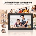 thumbnail image 7 of Jazeyeah 10.1 inch Wifi Digital Picture Frame 32GB Storage 1280*800 IPS TouchScreen Supports Micro SD Card, Share Photos&Videos via Free APP,Gifts, 7 of 7