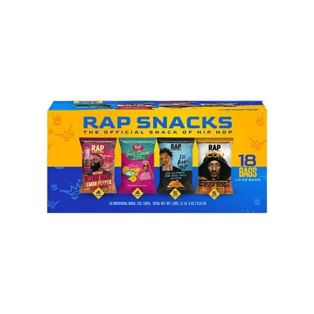 2X - Rap Snacks Variety Box - 18ct/18oz