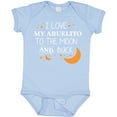 thumbnail image 3 of Inktastic I Love My Abuelito to the Moon and Back Boys or Girls Baby Bodysuit, 3 of 5