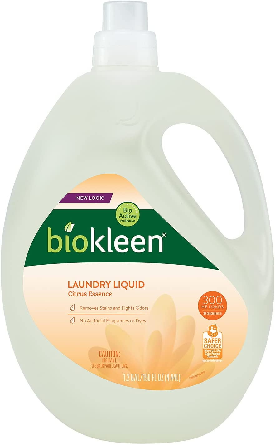 Biokleen Natural Laundry Detergent Liquid - 300 Loads- Eco Friendly
