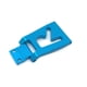 thumbnail image 2 of Bewildely Placa trasera de metal 1:12 Modelo de coche sobre orugas Actualización de vehículo Modificación Tailboard Piezas de repuesto Kits de construcción modelo Azul, 2 of 6