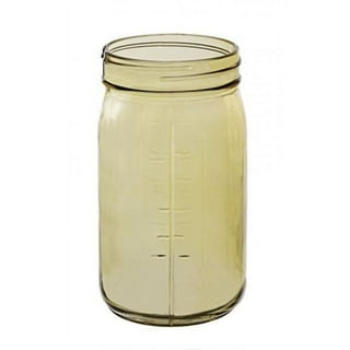 Wide-Mouth Amber Glass Jars - 266 ml (9 oz.) | St. Louis Art Supply