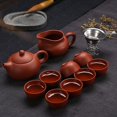 thumbnail image 5 of Purple 11pcs Sand Set Kung Fu Pot Porcelain Set Gaiwan Cups Chinese Tea Ceremony, 5 of 5