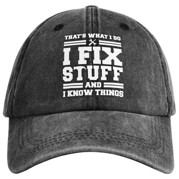 Yuanlong Unisex Baseball Caps Distressed Washed Printed Curved Brim Baseball Cap Stylish Adjustable Hat