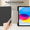 thumbnail image 4 of KVTVOU iPad (A16) 11th Generation Case 2025/2022, iPad 10.9 inch Case with Pencil Holder,Trifold Stand Case Designed for iPad 10th Gen, Auto Sleep/Wake Cover, Black, 4 of 9