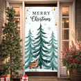 thumbnail image 2 of Festive Decoration Merry Christmas Banner Winter Wonderland Holiday Decor Colorful Design for Christmas Party Home Decoration Event Celebration, 2 of 9