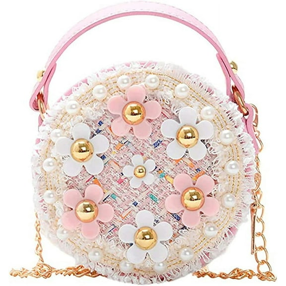 Lovely Round Pearl Bag