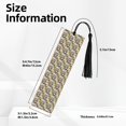 thumbnail image 3 of Kdxio Sicilian Style Print Metal Tassel Bookmarks,Perfect Gift for Art Lovers and Bookworms Metal Bookmarks for Women, 3 of 8