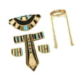 thumbnail image 3 of 5 Piezas De Accesorios Para Disfraces Egipcios De Mujer, Collar Para Ropa De Baile, Fiesta, Carnaval, 3 of 8