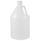 thumbnail image 1 of GOOHOCHY Cubo de plástico blanco, práctico bote de agua, sencillo, portátil, de 4 litros, con tapa., 1 of 8
