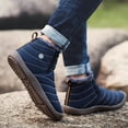 thumbnail image 6 of Unisex Warm Ankle Boot Plush Lined Snow Boots Mens Slip-on Comfortable Work, 6 of 8