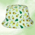 thumbnail image 2 of LPKRT Unisex Printed Bucket Hat Lightweight Breathable Sun Cap Packable Sun Protaection Outdoor Hat Green, 2 of 3