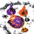 thumbnail image 2 of Lot de 10 Boîtes de Bonbons d'Halloween Conteneurs de Festival d'Halloween Sac de Rangement en Forme de Cadeau Atmosphères Personnalisées Réutilisables Organisateur de Collations Noix Orange, 2 of 7