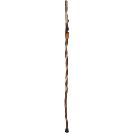 Brazos Walking Stick for Men and Women, Free Form American Hardwood Hiking Staff, Wooden Walking Stick,