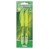 Ticonderoga Emphasis Pocket Highlighter, Fine Chisel Tip, Yellow, Pack of 2