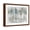 Brown Frame, variant on Art.com Tall Indigo Trees Art Print by Allison Pearce, 16" x 12"