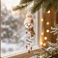 thumbnail image 2 of Christmas Snowman Acrylic Ornament, Cute Spiral Pendant, Christmas Hanging Decor Perfect for Doors, Christmas Trees, Windows, 2 of 6