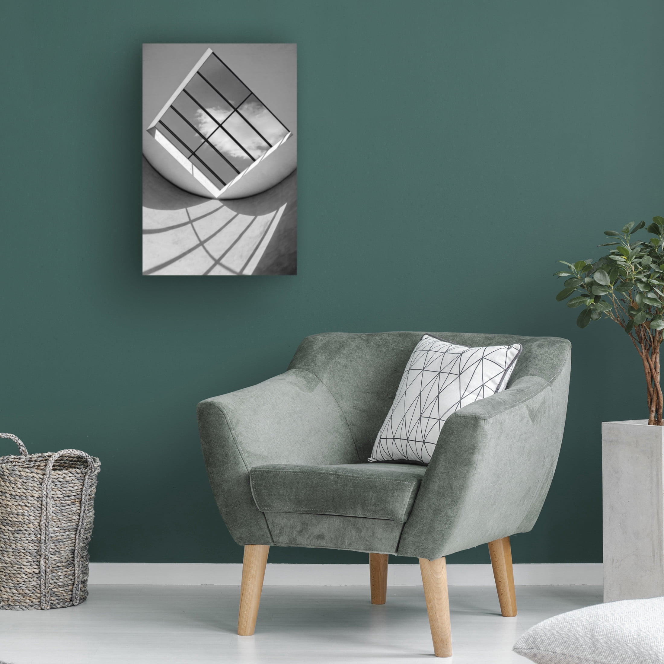 Canvas Wall Art - Joao Castro 'The Storm Is Here ' Wall Art for Living Room, Bedroom, or Office D?cor by Trademark Fine Art - 12 x 19 Inches