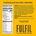 FULFIL Vitamin & Protein Bar, Chocolate Salted Caramel, 12 Pack