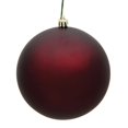 thumbnail image 1 of Burgundy Matte UV Shatterproof Ball Ornament, 2.75 in., 1 of 1