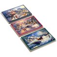 thumbnail image 3 of Tarjetas de Navidad Hallmark Thomas Kinkade Mickey Mouse 24 unidades, 3 of 7