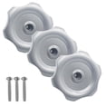 thumbnail image 1 of Mosiee 3 Pack Rv Window And Vent Knobs With 1 Inch Shaft For Easy Replacement, 1 of 6