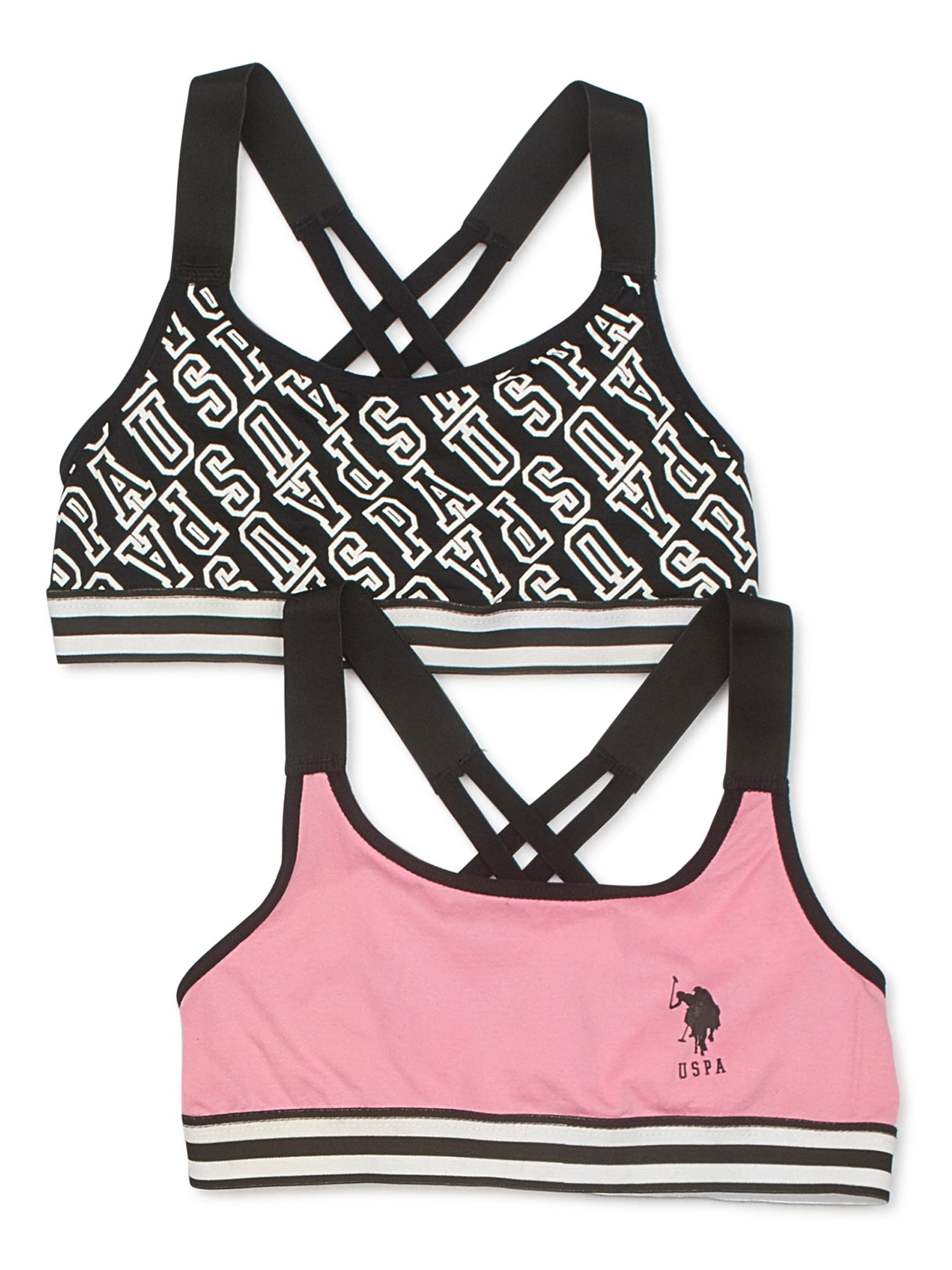 us polo assn sports bra
