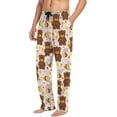 thumbnail image 5 of Top-kevin Funny Avocado Dumbbell Pajama Pants Cute Men's Pajama Bottoms Lounge Sleepwear PJs Sleep Pants S, 5 of 11