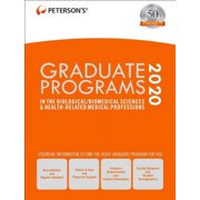Graduate Programs in the Biological/Biomedical Sciences & Health-Related Medical Professions 2020 (Hardcover)