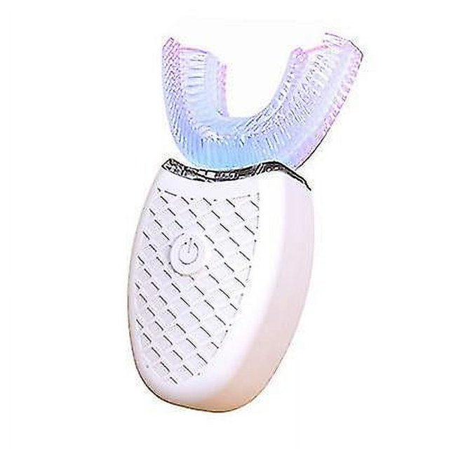 Cepillo de dientes eléctrico ultrasónico completamente automático 360, luz Led en forma de U, limpieza de dientes, blanqueamiento, limpieza bucal
