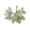 A006- F, variant on Artificial Greenery Stems, Faux Greenery for Vase, Small Faux Plant, Floral Arrangements with Vase, 5.5X4 Inch White-Green Flocked Faux Succulent Pick for Living Room Potted